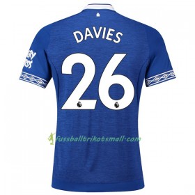 Günstige Fußballtrikots Everton Davies 26 2018-2019 Kurzarm Heimtrikotsatz kaufen